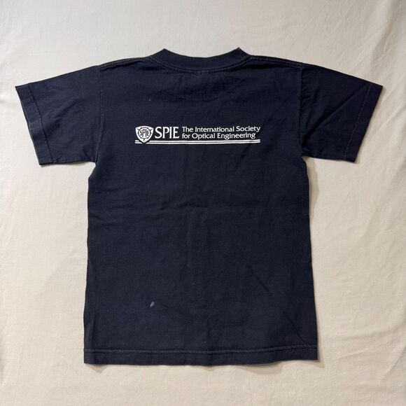 Albert Einstein Graphic T-Shirt Kids 10-12 M Black Science Shirt Engineering Top - Picture 3 of 7